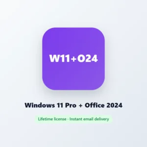 Windows 11 Pro + Office 2024 license